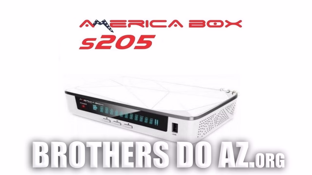 Leia mais sobre o artigo AmericaBox S205 HD Atualização V3.06 – 30/05/2025